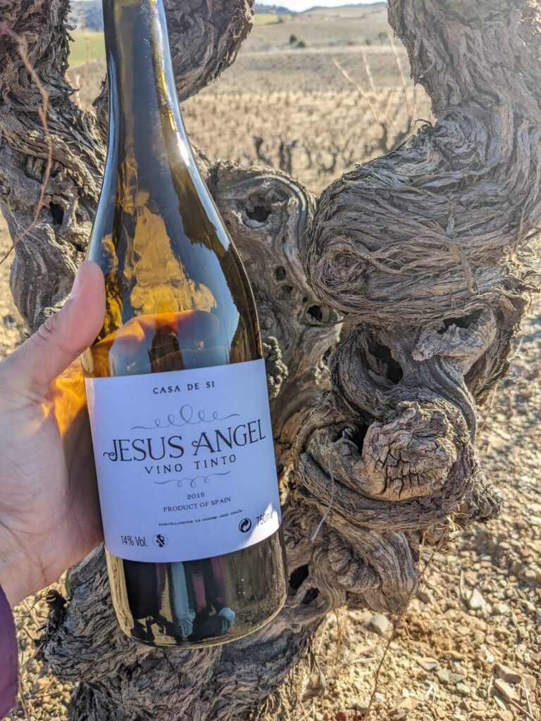 Red wine Jesus Angel from the winery Casa de Si